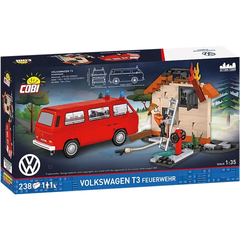 VOLKSWAGEN T3 FEUERWEHR, 240 PCS VOLKSWAGEN  - 7