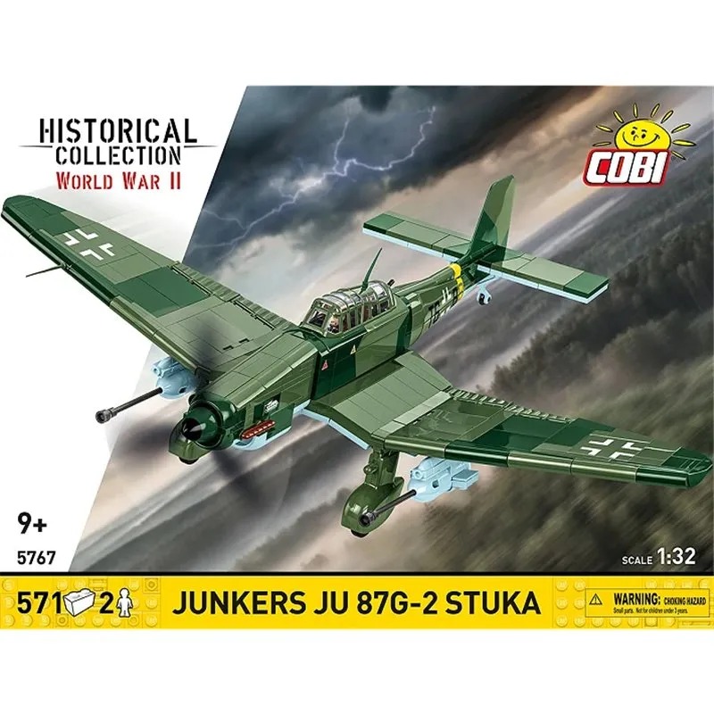 JUNKERS JU 87G-2 STUKA, 565 PCS HC WWII  - 3