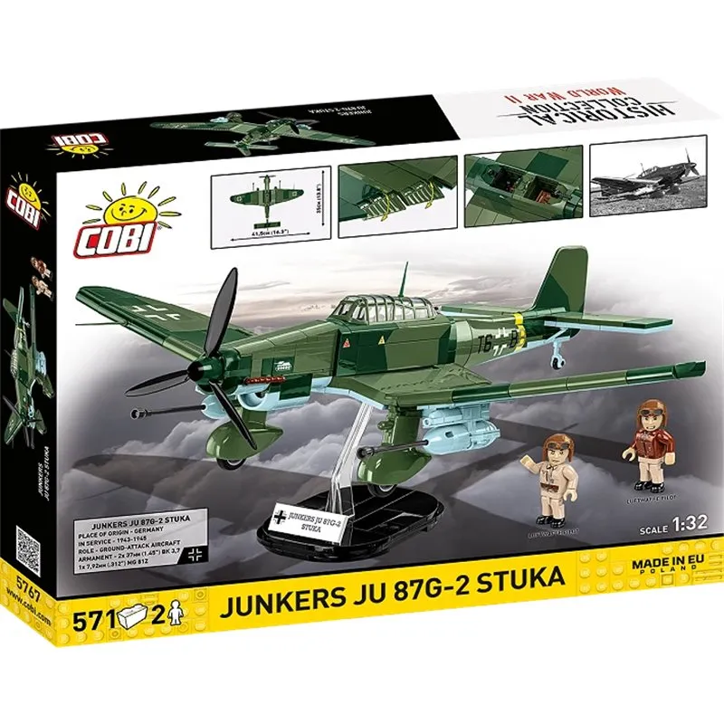 JUNKERS JU 87G-2 STUKA, 565 PCS HC WWII  - 15