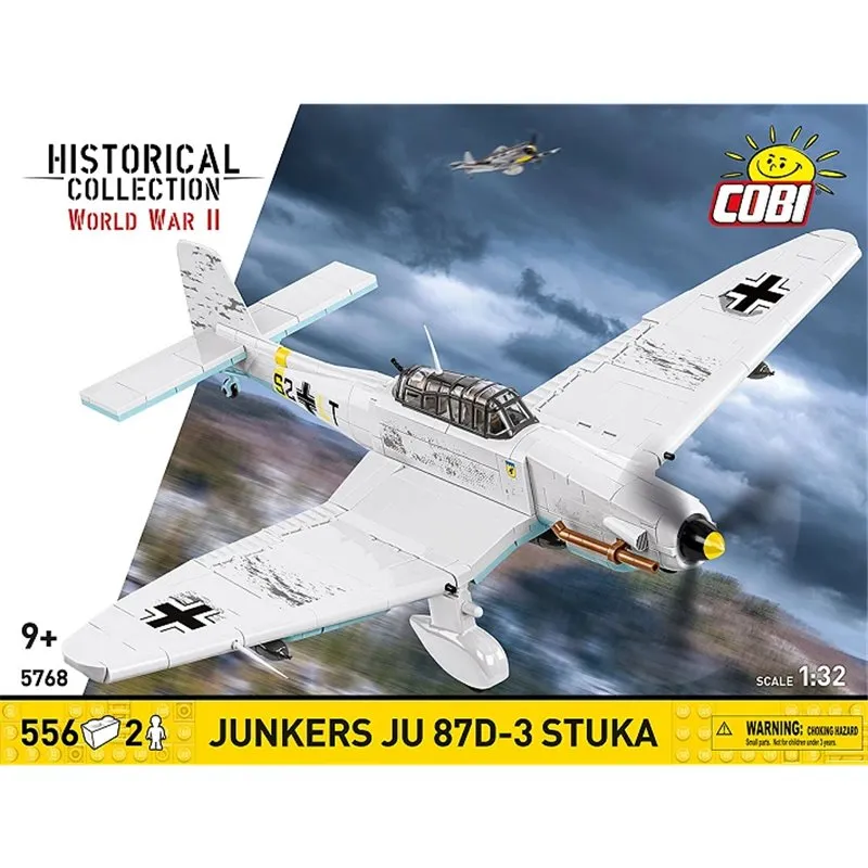 JUNKERS JU 87G-2 STUKA, 556 PCS HC WWII  - 3