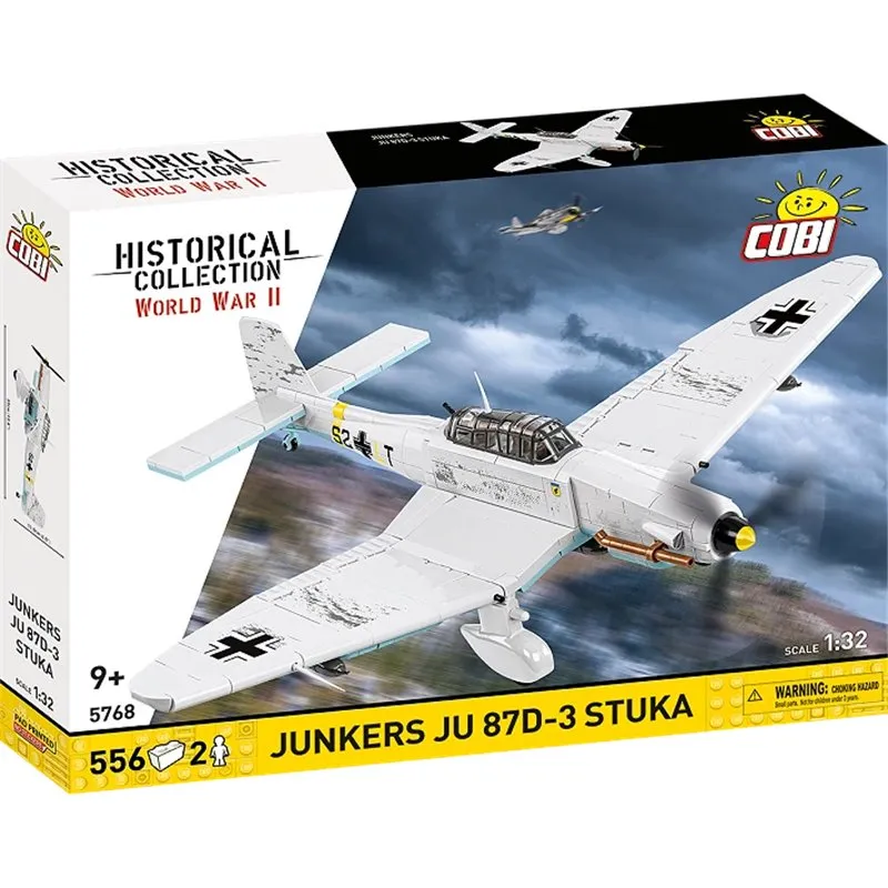JUNKERS JU 87G-2 STUKA, 556 PCS HC WWII  - 16