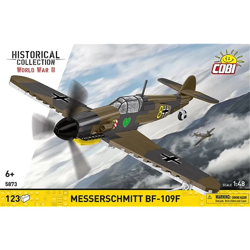 MESSERSCHMITT BF-109F, 123 PCS HC WWII  - 3