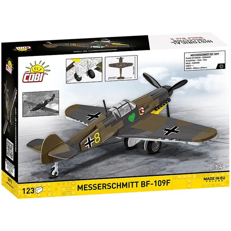 MESSERSCHMITT BF-109F, 123 PCS HC WWII  - 10