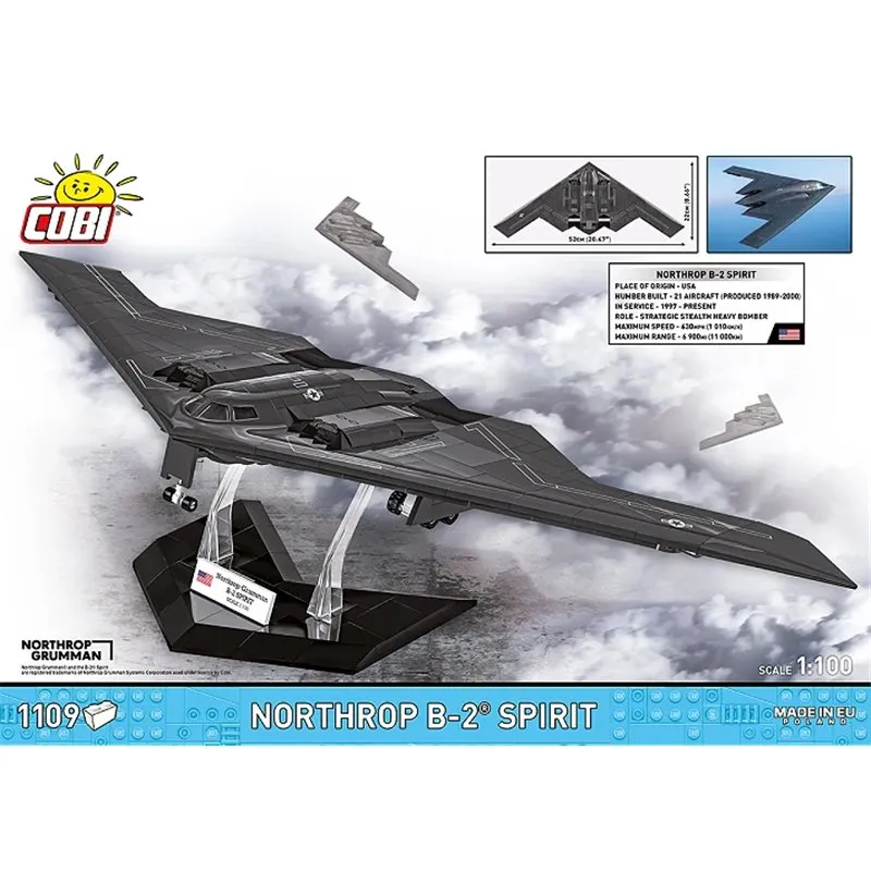 NORTHROP GRUMMAN B2, 1115 PCS ARMED FORCES  - 4