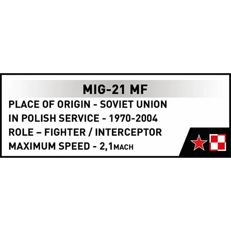 MIG-21 MF, 381 PCS ARMED FORCES  - 10