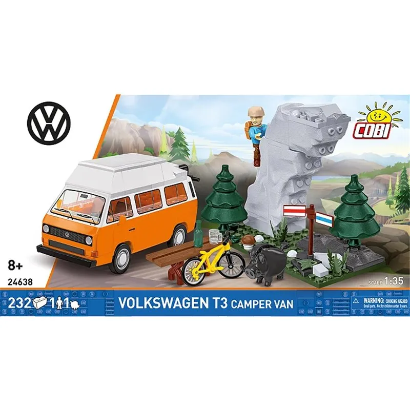 VOLKSWAGEN T3 CAMPER VAN, 240 PCS VOLKSWAGEN  - 3