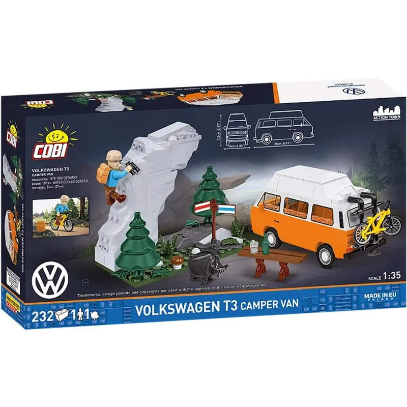 VOLKSWAGEN T3 CAMPER VAN, 240 PCS VOLKSWAGEN  - 8