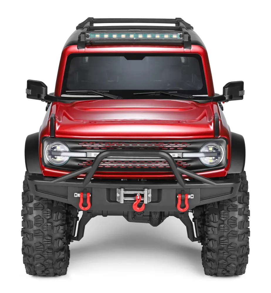 WL 104020 4WD Crawler Truck m. Vinsch 1/10 RTR Röd - 4