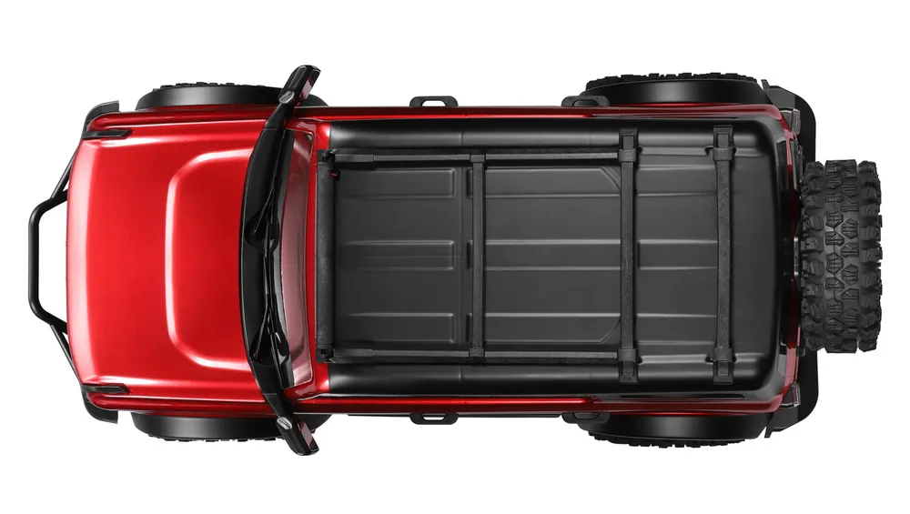 WL 104020 4WD Crawler Truck m. Vinsch 1/10 RTR Röd - 8