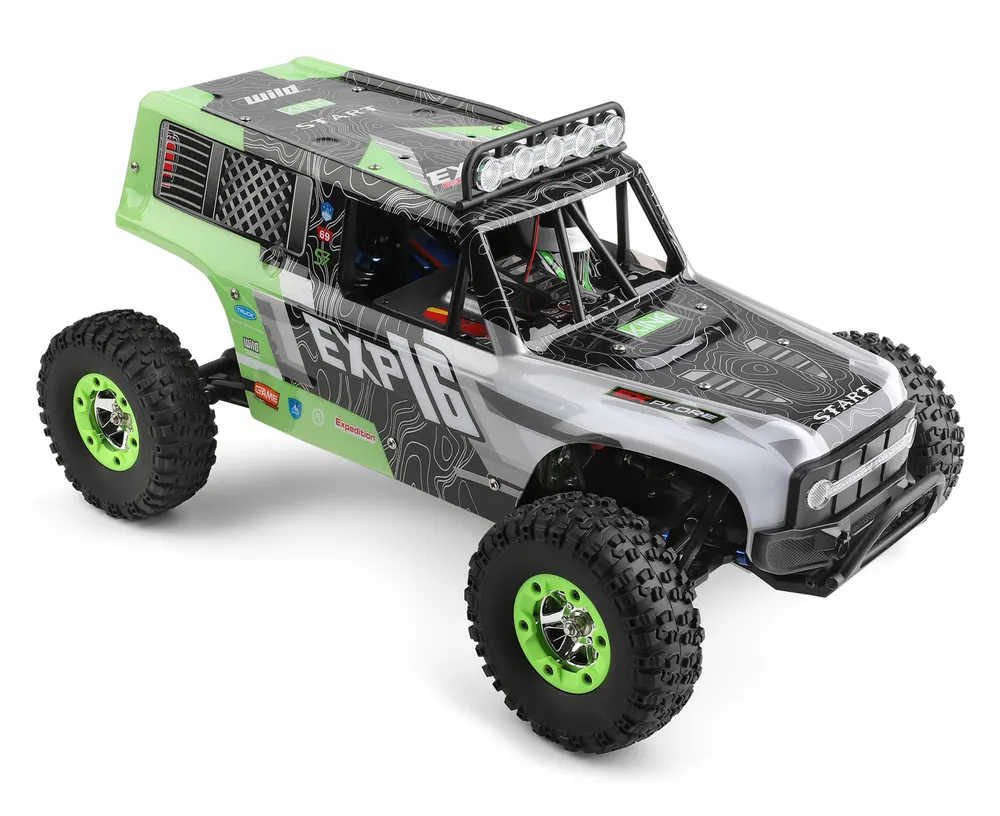 WL 124006 4WD Rock Climber 1/12 RTR Grön - 2