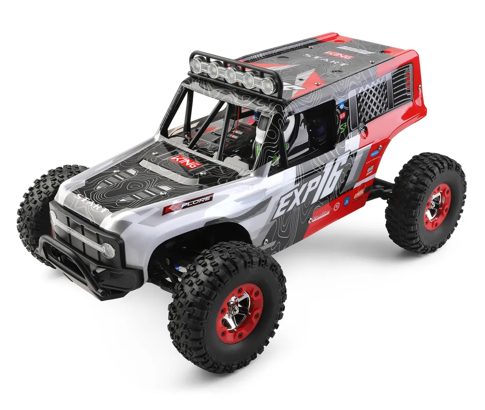 WL 124006 4WD Rock Climber 1/12 RTR Röd - 2