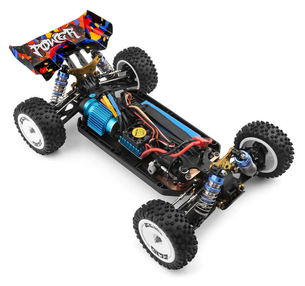 WL 124007 4WD Borstlös Buggy 1/12 RTR - 10