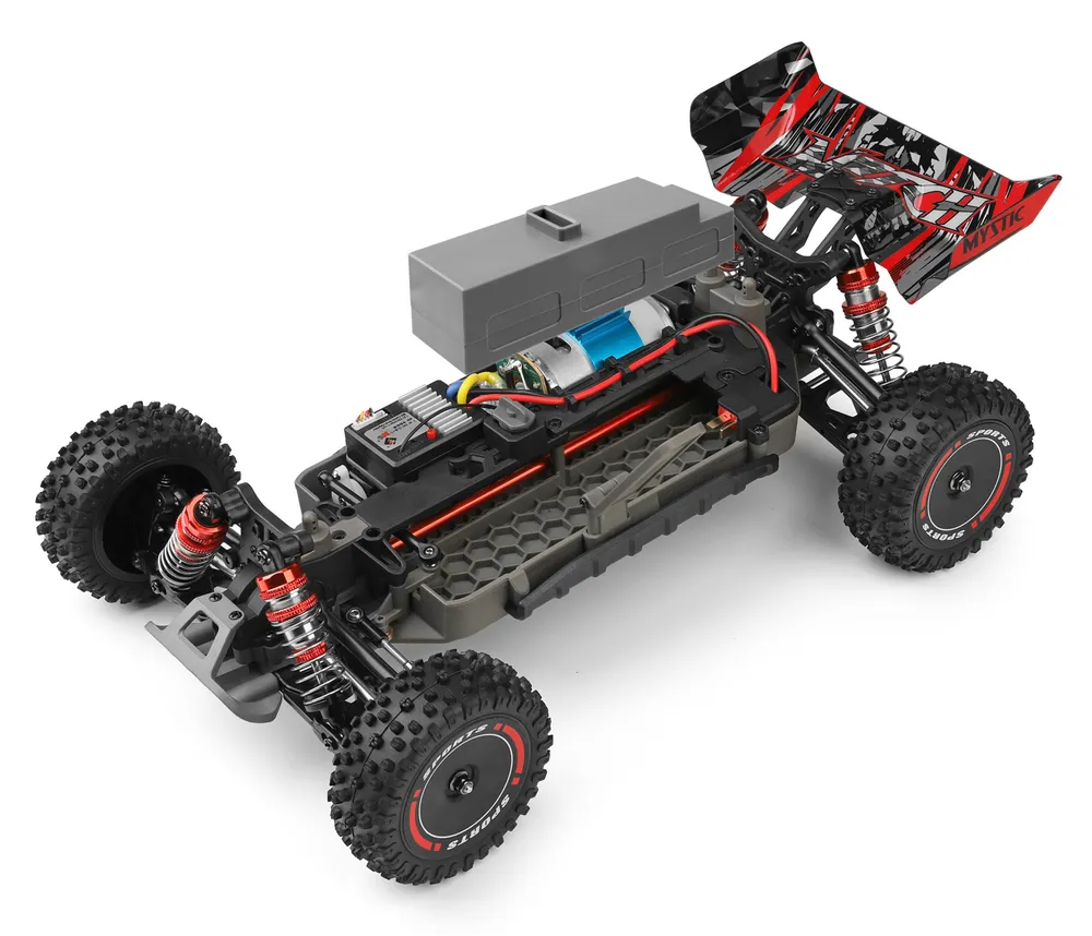 WL 124010 4WD Buggy 1/12 RTR Orange - 4