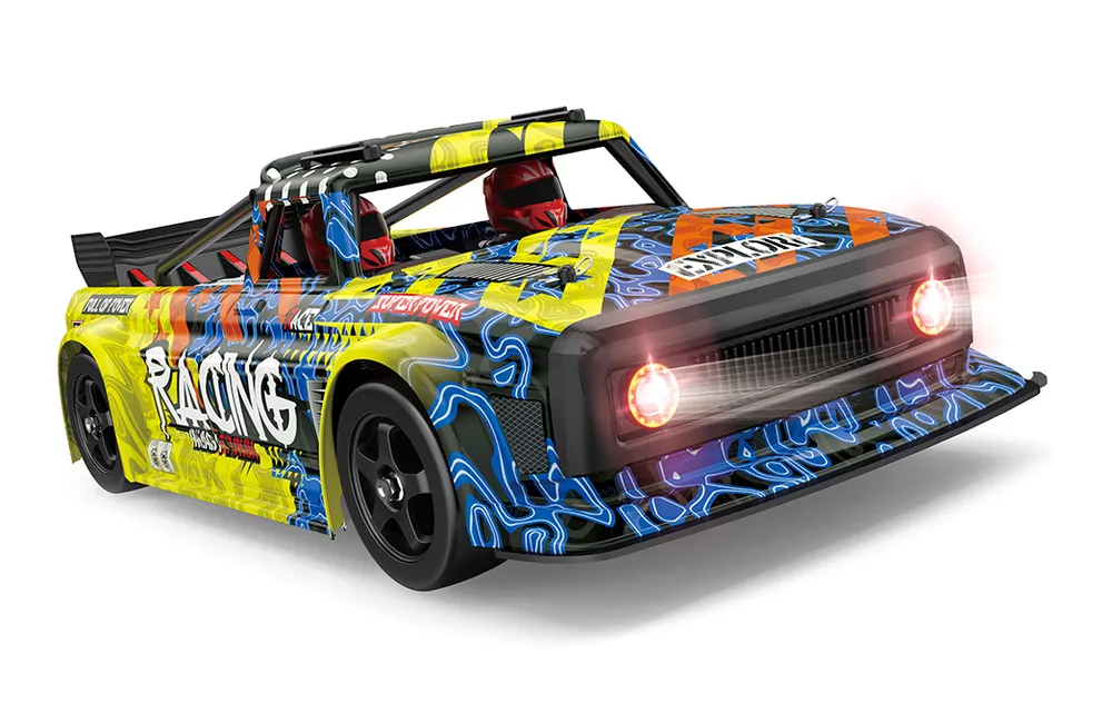 WL 124020 4WD Borstlös On-road 1/12 RTR Gul