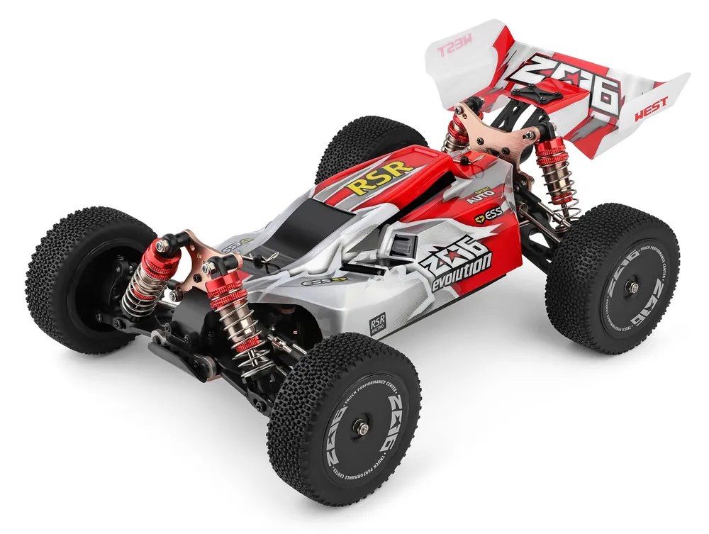 WL 144001 4WD Buggy 1/14 RTR Röd - 5
