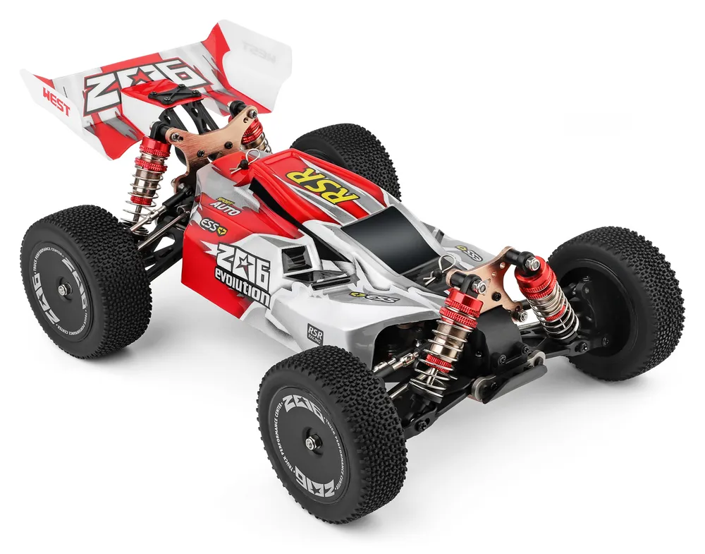WL 144001 4WD Buggy 1/14 RTR Röd - 7