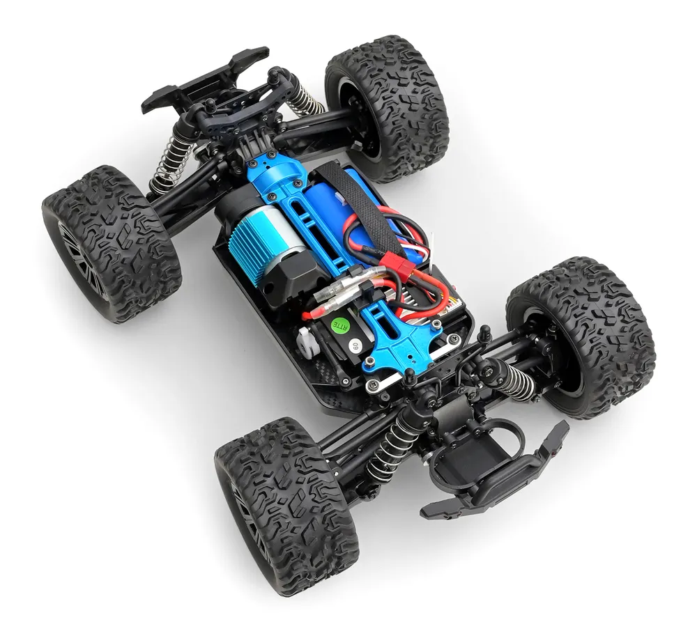 WL 164018 4WD Monstertruck 1/16  RTR Blå - 4