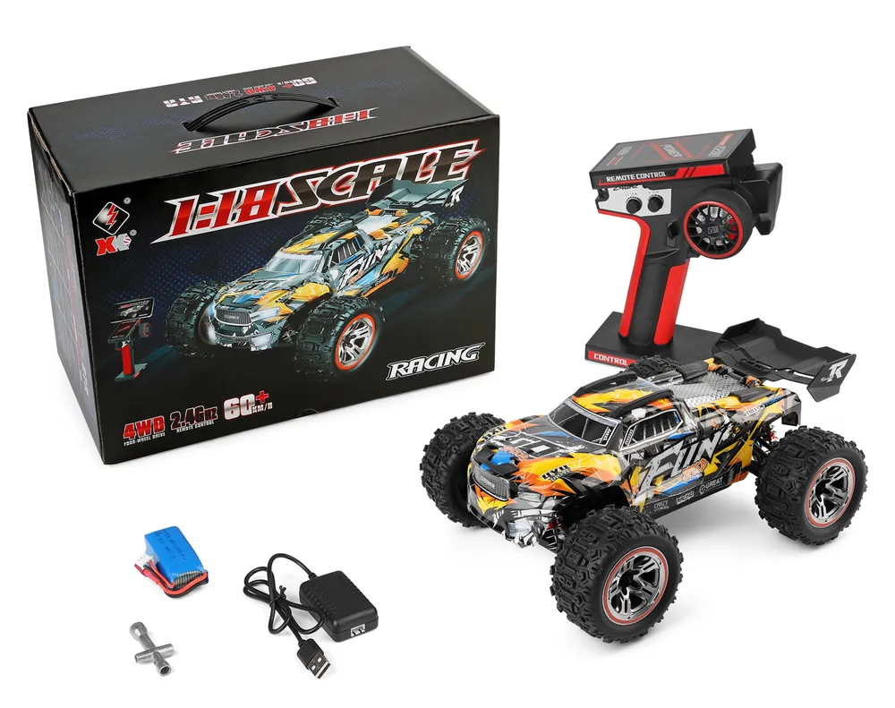 WL 184008B 4WD Borstlös Monstertruck 1/18 RTR - 8