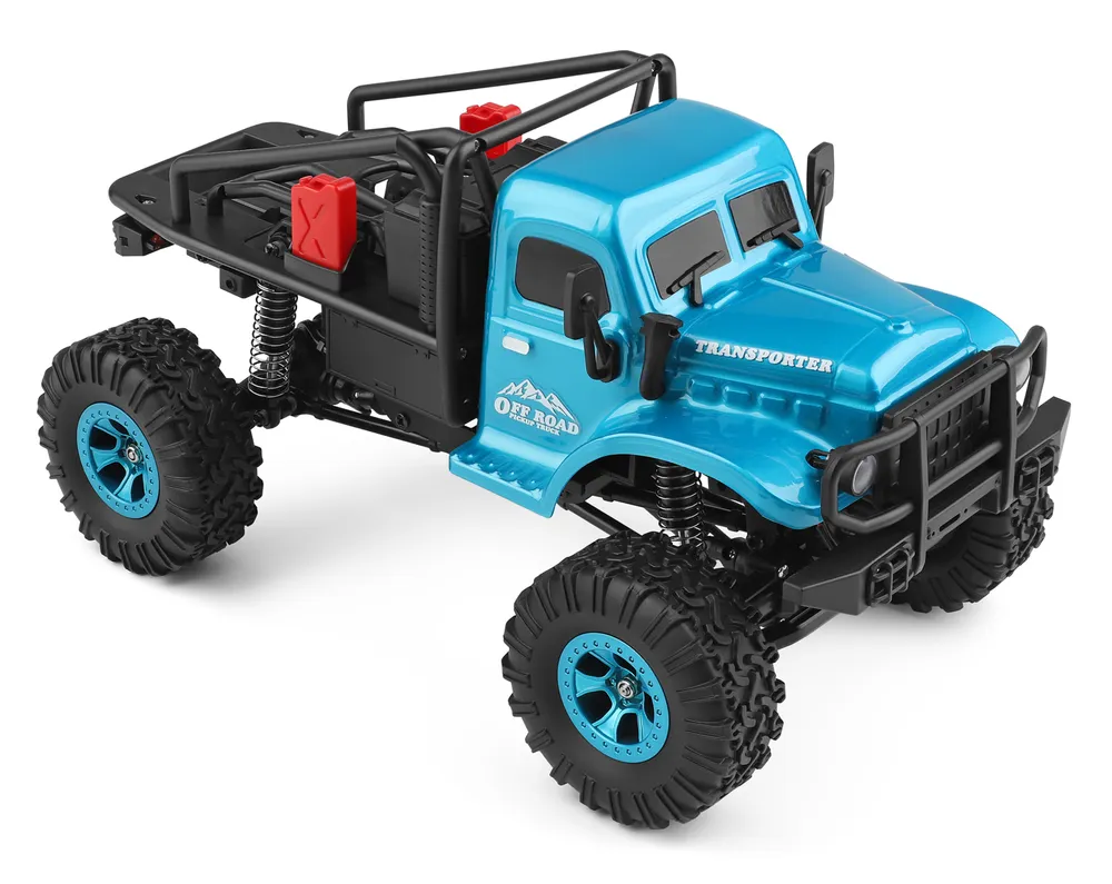 WL 184020 4WD Retro Crawler 1/18 RTR Blå - 3