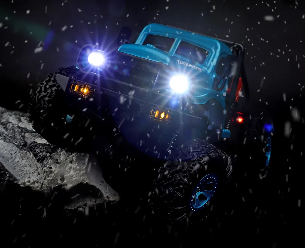 WL 184020 4WD Retro Crawler 1/18 RTR Röd - 4