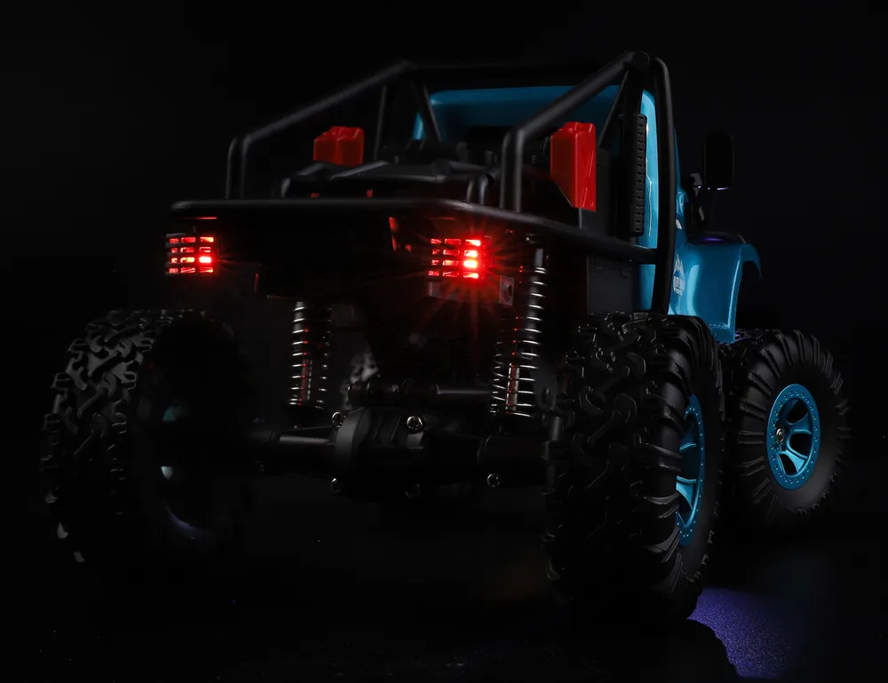 WL 184020 4WD Retro Crawler 1/18 RTR Röd - 5