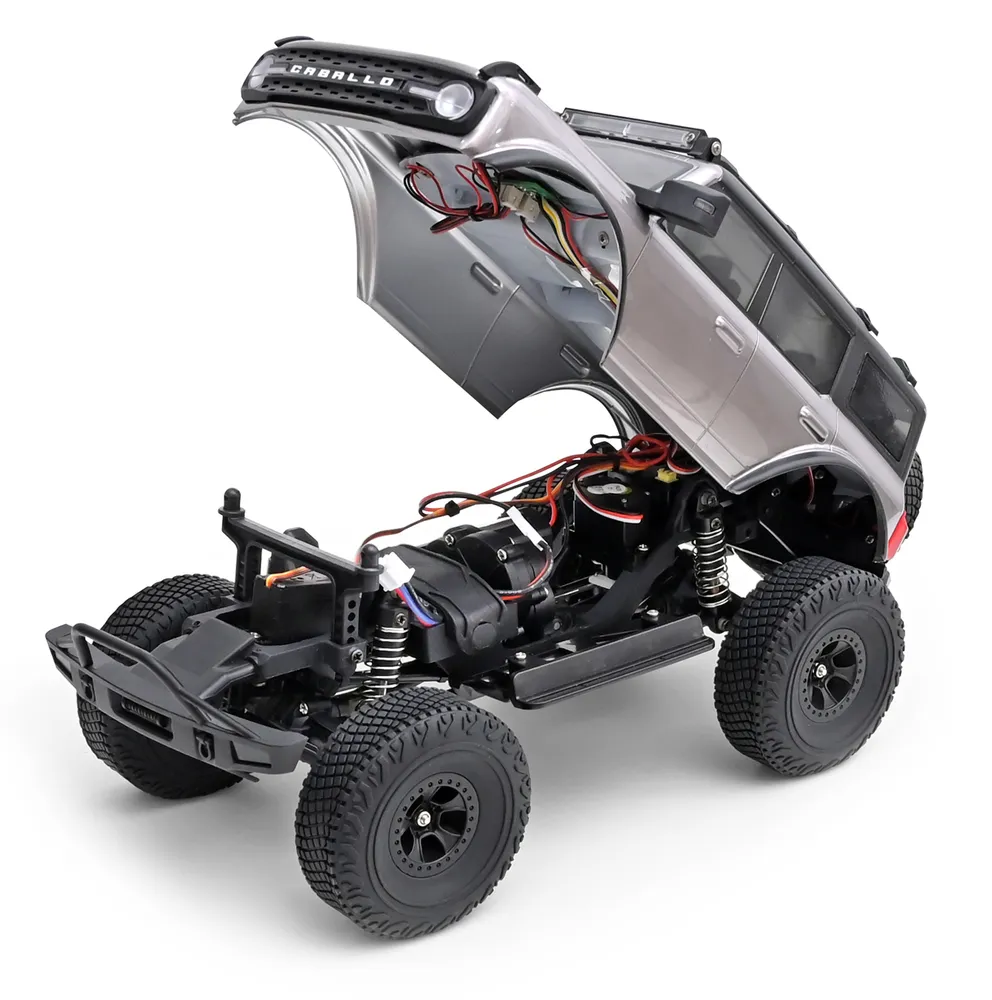 WL 184023 4WD Crawler 1/18 RTR Grå - 3