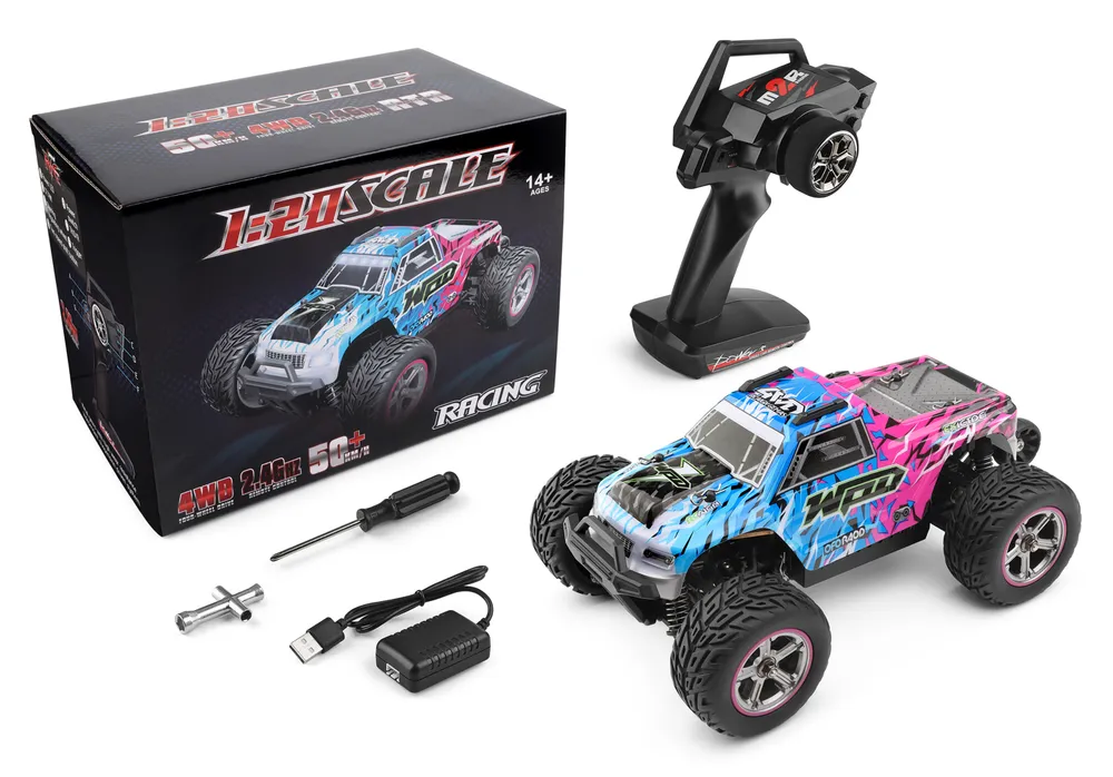 WL 204006 4WD Off-Road 1/20 RTR Rosa - 8