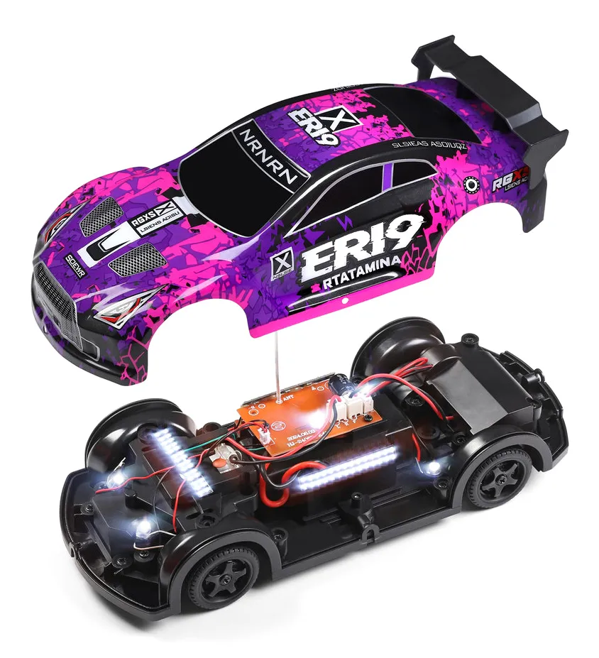 WL 22206 Drift Car 1/22 RTR Blå - 8