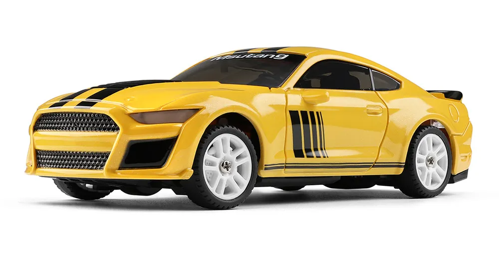 WL K4308 4WD Drift Car 1/43 RTR Gul - 3