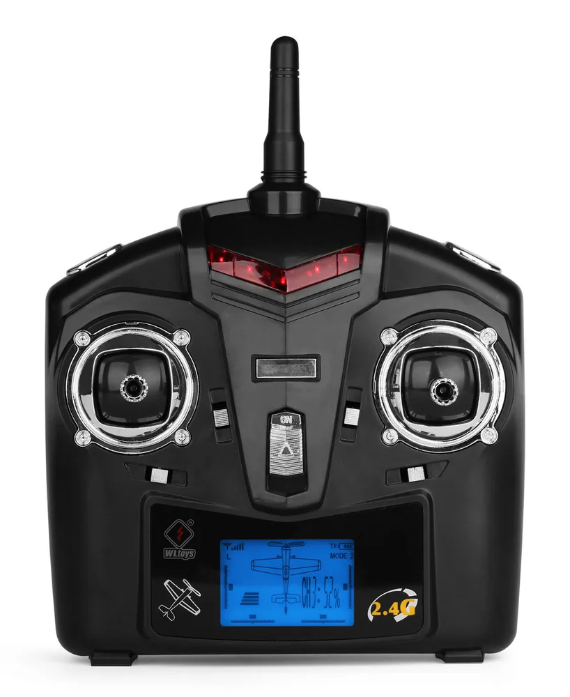 WL F959S Segelflyg 750mm RTF Röd - 8