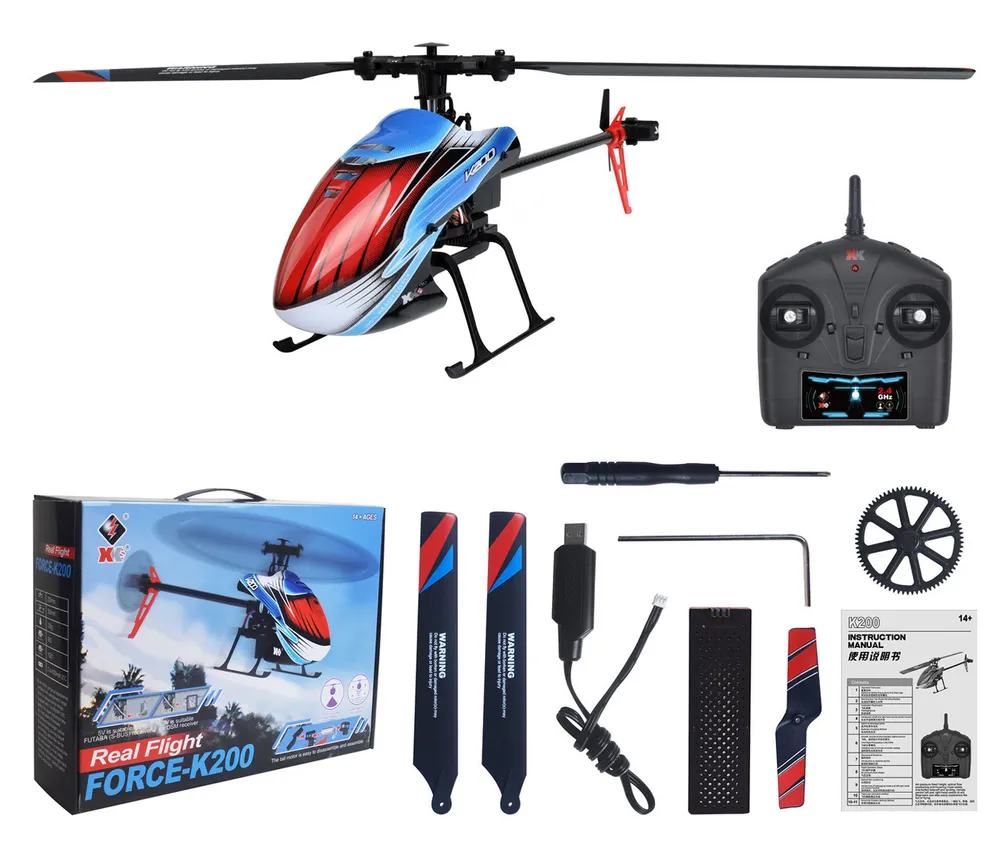 WL K200 Force Helikopter RTF - 5