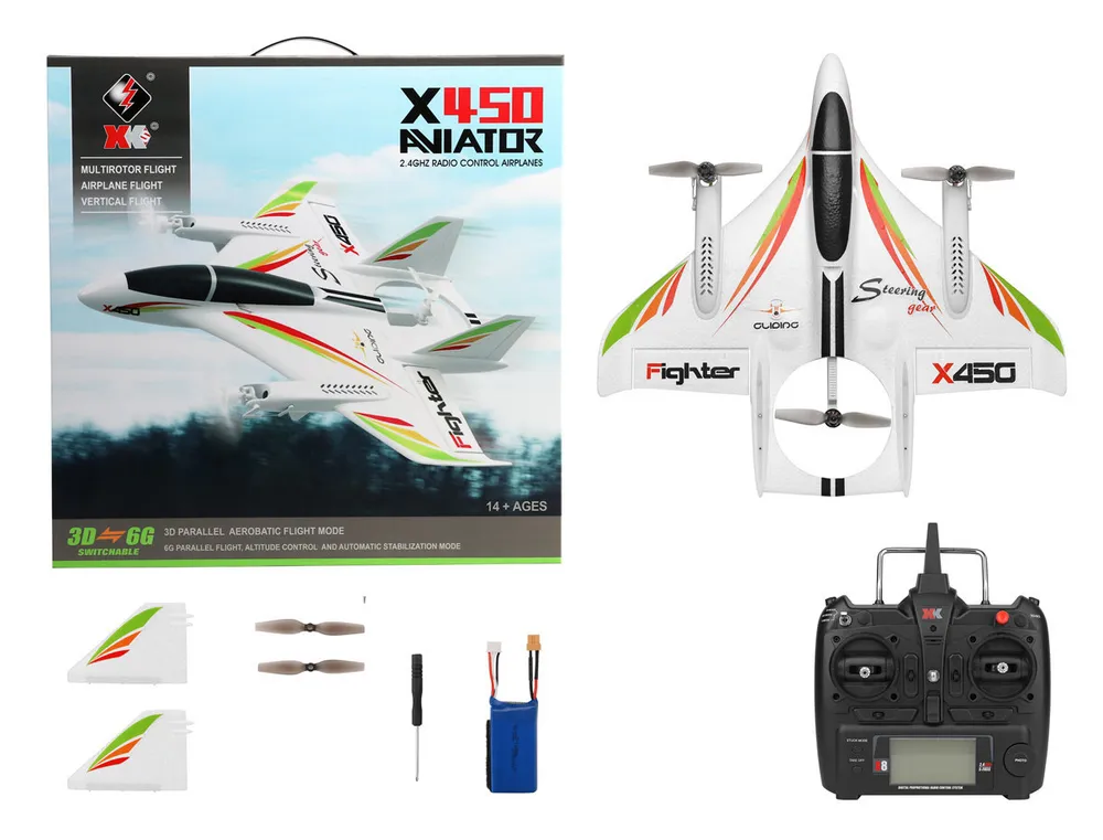 WL X450 Aviator RTF - 10