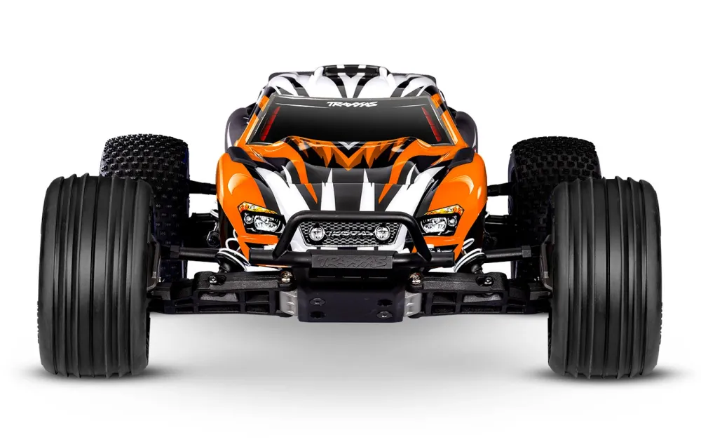 Rustler 2WD 1/10 RTR TQ EHD Orange-X USB-C Med Batteri/Laddare - 3