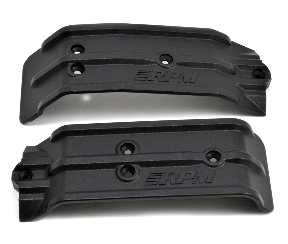 Hasplåt Fram & Bak Svart Mini Maxx/XRT