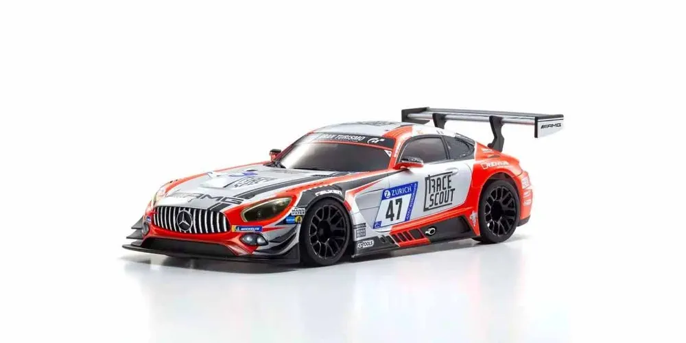 Kyosho Mini-Z MR04 RWD Mercedes AMG GT3 24h NBG18 No.47 (W-MM/KT531P) - 2