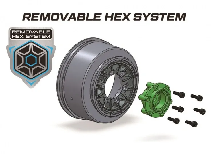 Däck & Fälg SC-TURBO (Lös Hex 4st) Soft (2) - 2