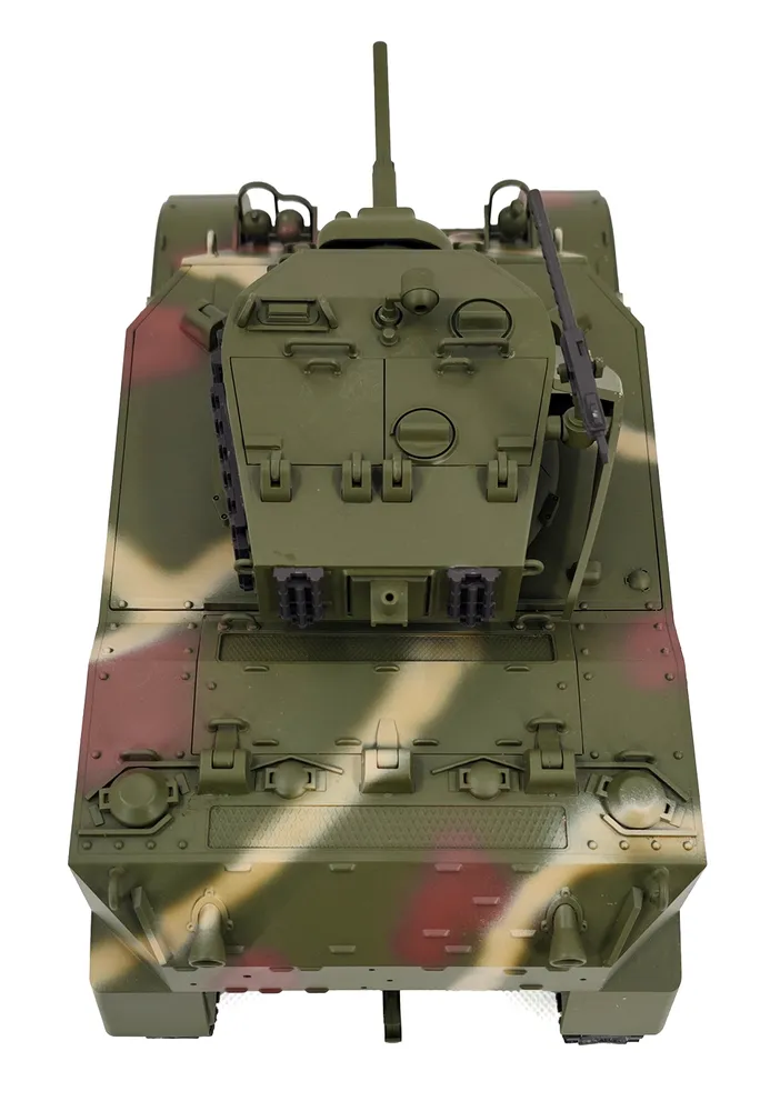 M5A1 Stuart RC Stridsvagn 1/16 Röd - 6