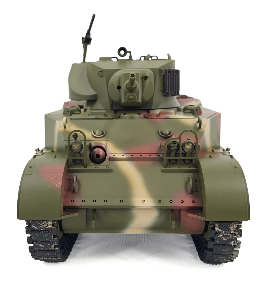 M5A1 Stuart RC Stridsvagn 1/16 Röd - 9