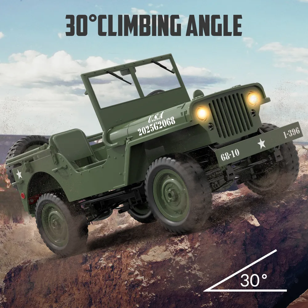 RC Crawler 1/10 4WD 1941 Willys MB - 7