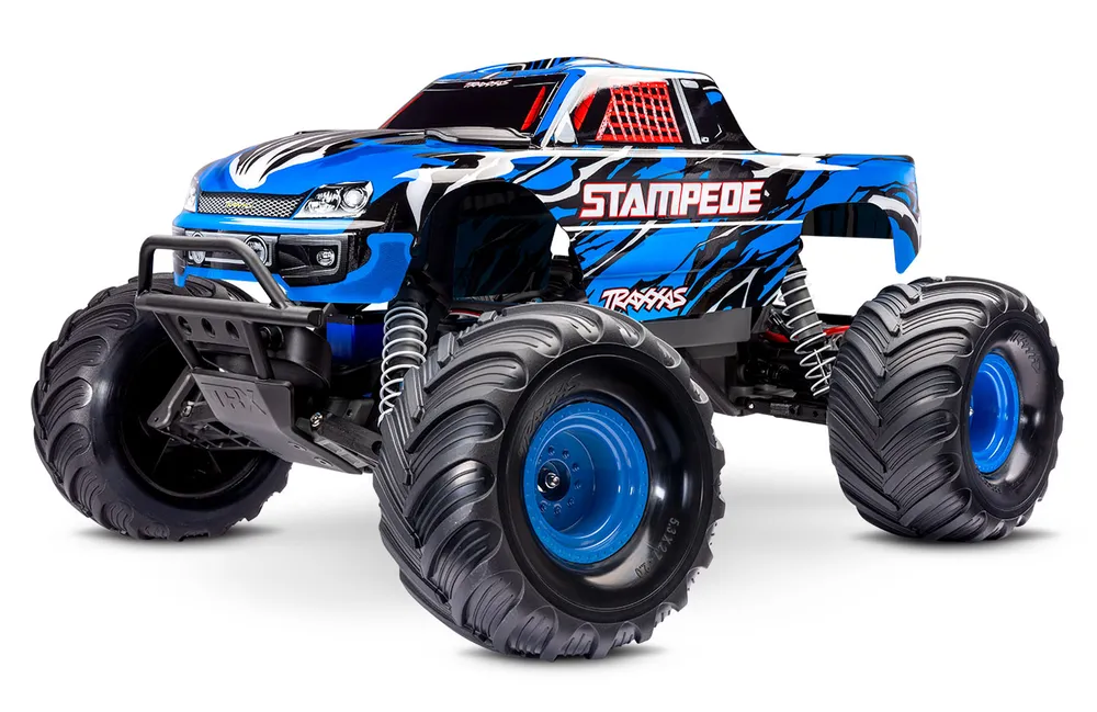 Stampede 2WD 1/10 RTR TQ EHD BlåX USB-C - Med Batteri/Laddare