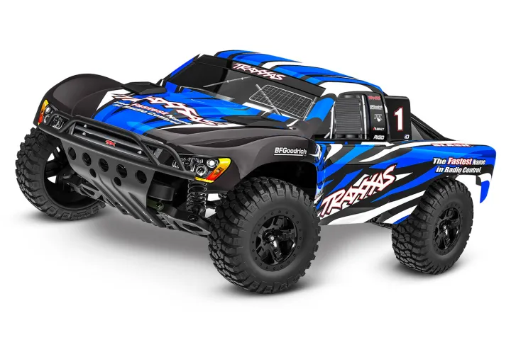 Slash 2WD 1/10 RTR TQ Blå-X EHD Clipless USB - Med Batteri/Laddare