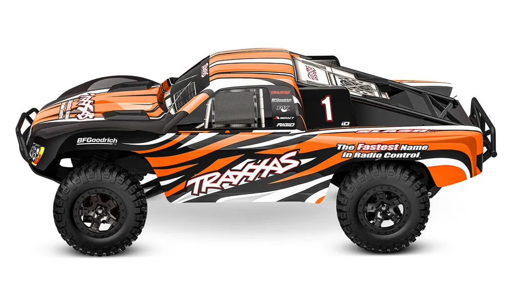 Slash 2WD 1/10 RTR TQ Orange-X EHD Clipless USB - Med Batteri/Laddare - 3