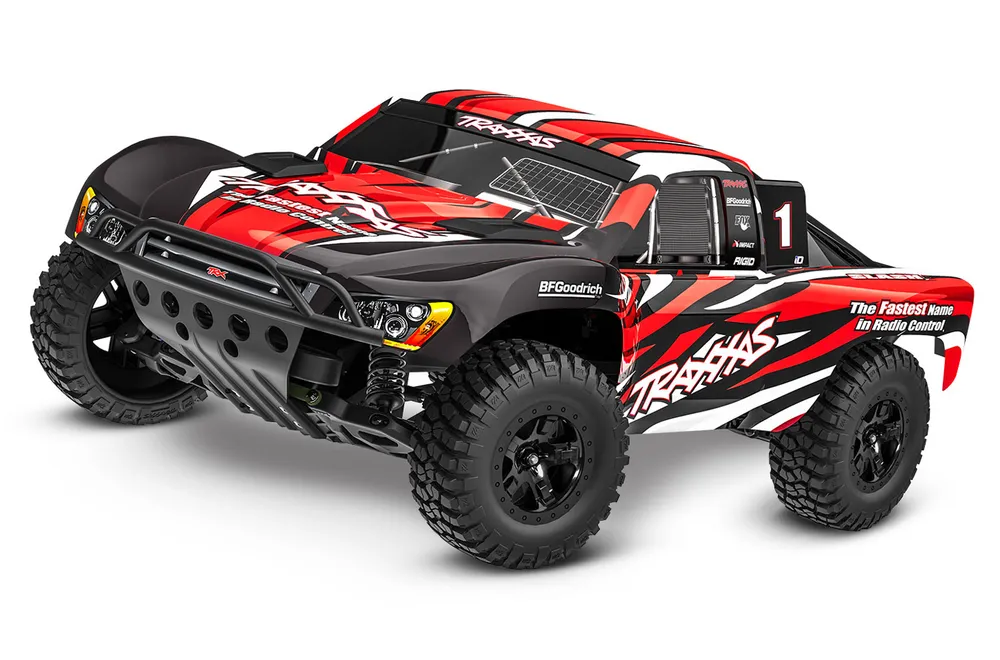Slash 2WD 1/10 RTR TQ Röd-X EHD Clipless USB - Med Batteri/Laddare