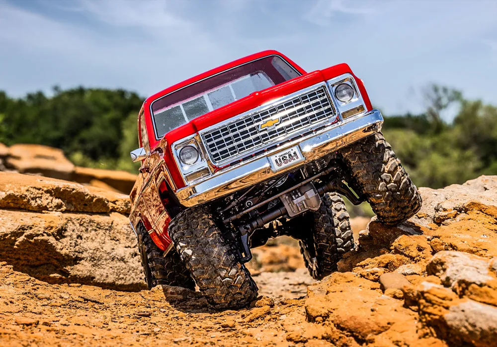 TRX-4 Crawler Chevrolet K10 ´79 Röd RTR - 9