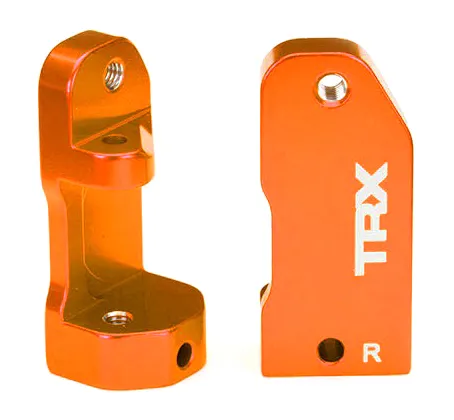 Traxxas Styrspindelhållare Aluminium Orange (Par)