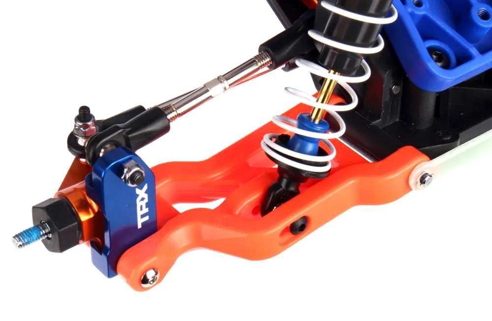 Traxxas Styrspindelhållare Aluminium Orange (Par) - 6