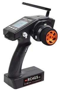 RC4GS V3 RC Rattradio med 2x R6FG Mottagare