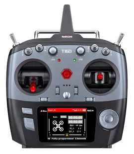 T16D Mode-2 RC Sändare med 2x R16F Mottagare