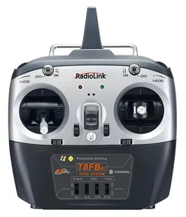 T8FB Mode-2 RC Sändare med 2x R8EF Mottagare