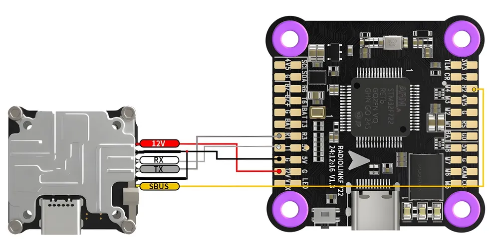 F722 Flight Controller Racing Master - 4